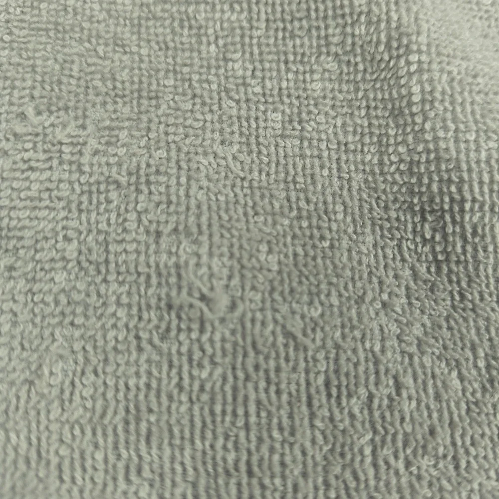 Adidas Mens Terrycloth Sleeveless Full Zip Hoodie Gray 3-Stripes Vest Size L